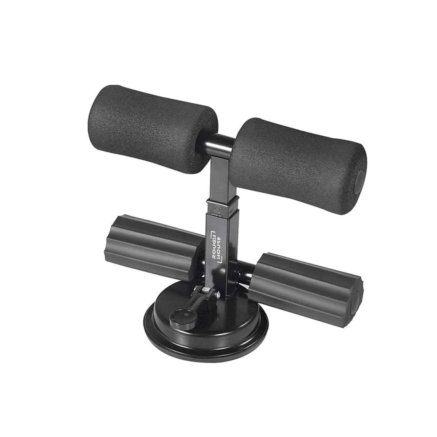 roughhouse verstellbare sit up stange für das training zu hause | tragbares bauchmuskeltrainingsgerät mit starkem saugnapf | sit up hilfsgerät für bauchmuskeln, rumpfkraft und fitness zu hause roughhouse verstellbare sit up stange für das training zu hause | tragbares bauchmuskeltrainingsgerät mit starkem saugnapf | sit up hilfsgerät für bauchmuskeln, rumpfkraft und fitness zu hause
